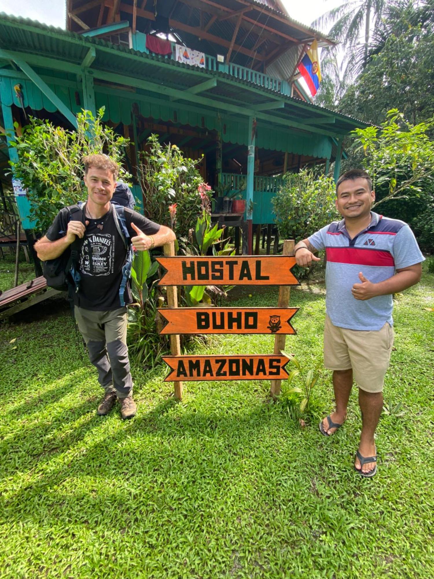 Hostal Buho Amazonas Tours 莱蒂西亚 外观 照片